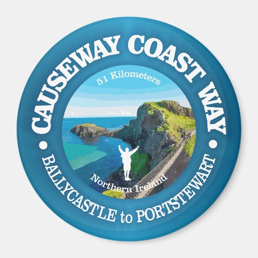 コーズウェイコーストウェイ(rd) マグネット (正面)