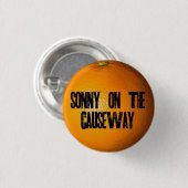 コーズウェイボタンのソニー 缶バッジ (正面&裏面)