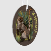 コータムンジまたはホワイトノーズドコアティ オーナメント (正面)