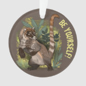 コータムンジまたはホワイトノーズドコアティ オーナメント (正面)