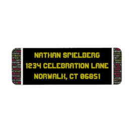 コーダのパーティー差出人住所ラベル ラベル