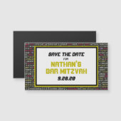 コーダのパーティー日付マグネットの保存（小） (正面/裏面)