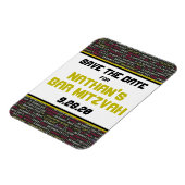 コーダのパーティー・スイートの日付マグネットの保存 マグネット (左側)