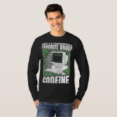 コーダコードプログラマソフトウェアプログラミングコード Tシャツ (正面フル)