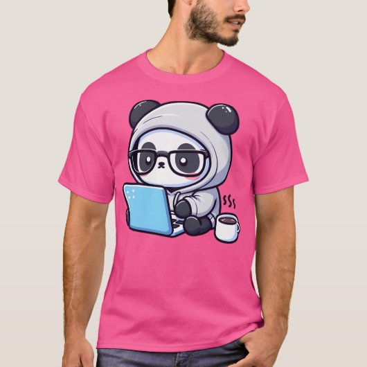 コーダパンダコーヒー及びコード Tシャツ (正面)