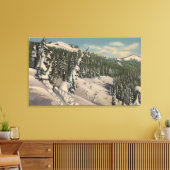 コーダレン， ID - Coeur d'Alene キャンバスプリント (インサイチュ (リビング))