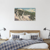 コーダレン， ID - Coeur d'Alene キャンバスプリント (インサイチュ (寝室))