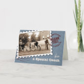 コーチありがとう。ヴィンテージスカスタムポーツ サンキューカード (正面)