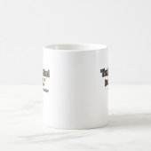 コーチするために聞いて下さい コーヒーマグカップ (中央)