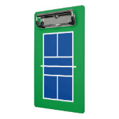 コーチとプレーヤーのためのPickleballコートミニクリップボード ミニクリップボード (アングル2)