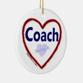 コーチになるのが大好き セラミックオーナメント (右)