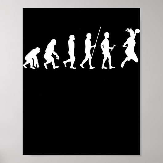 コーチのためのハンドボールギフトゴールキーパーのスポーツ趣味 ポスター (正面)