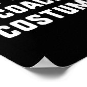 コーチのコスプレ ハロウィン 楽しい 簡単 キッズ ポスター (角)