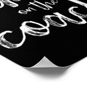 コーチの上に座る ポスター (角)