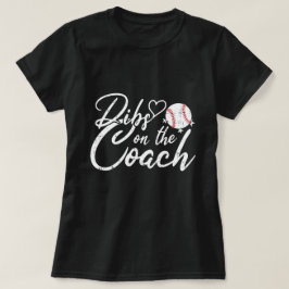 コーチの妻はコーチに指名 Tシャツ