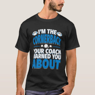 コーチの警告心を癒す – サッカー Tシャツ