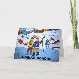 コーチへの感謝カード サンキューカード