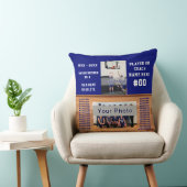 コーチまたはシニアナイトバスケットボールギフトアイディア、写真 クッション (椅子)