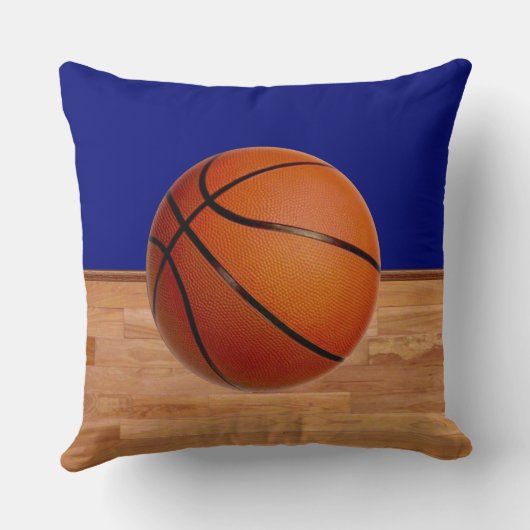 コーチまたはシニアナイトバスケットボールギフトアイディア、写真 クッション (裏面)