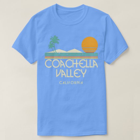 コーチェラバレーカリフォルニアTシャツ2 Tシャツ (デザイン正面)