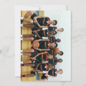 コーチカードチーム名の写真 サンキューカード (裏面)