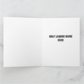 コーチゴ感謝していルフボールチームグリーンブラック カード (内部)