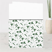 コーチゴ感謝していルフボールチームグリーンブラック カード (裏面)