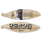 コーチシルエットチームプレーヤー名と写真 バスケットボール (パネル)