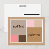 コーチシーシェルカラーブロック ポストカード (正面/裏面)