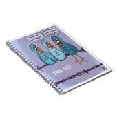 コーチスパイラル飛んでいるノートブック ノートブック (右側)