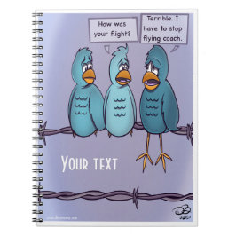 コーチスパイラル飛んでいるノートブック ノートブック