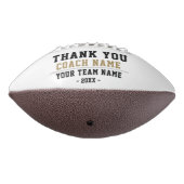 コーチチーム名の写真に感謝 アメリカンフットボール (回転270)