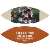 コーチチーム名の写真に感謝 アメリカンフットボール (パネル)