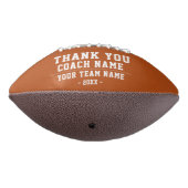 コーチチーム名の写真に感謝 アメリカンフットボール (回転270)