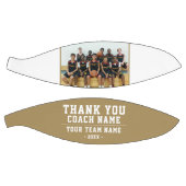 コーチチーム名の写真に感謝 バスケットボール (パネル)