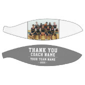 コーチチーム名の写真に感謝 バスケットボール (パネル)