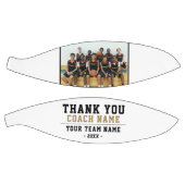 コーチチーム名の写真に感謝 バスケットボール (パネル)