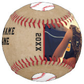 コーチチーム名プレイヤー番号の写真 ソフトボール (正面)