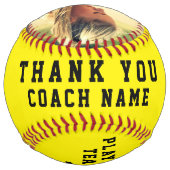 コーチチーム名番号写真 ソフトボール (裏面)