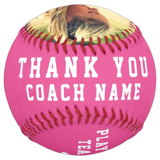 コーチチーム名番号写真 ソフトボール (裏面)