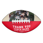 コーチチーム名Red Photoありがとう アメリカンフットボール (正面)
