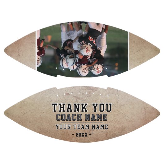 コーチチーム素朴名の写真をありがとう アメリカンフットボール (パネル)