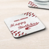 コーチハッピーバースデー大グランジ野球、スポーツ コースター (左側)