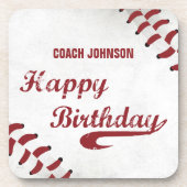 コーチハッピーバースデー大グランジ野球、スポーツ コースター (正面)