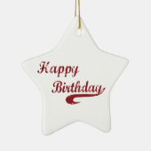 コーチハッピーバースデー大グランジ野球、スポーツ セラミックオーナメント (右)