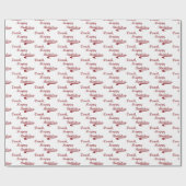 コーチハッピーバースデー大グランジ野球、スポーツ ラッピングペーパー (フラット)