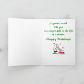 コーチハッピーホリデーズウィズアイススケート シーズンカード (内部)