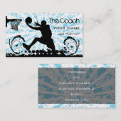 コーチバスケットボール名刺 名刺 (正面/裏面)