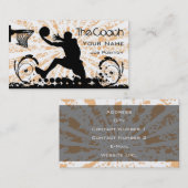 コーチバスケットボール名刺 名刺 (正面/裏面)