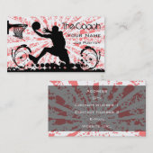 コーチバスケットボール名刺 名刺 (正面/裏面)